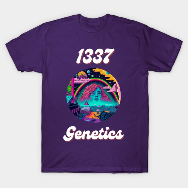 1337 Retro T-Shirt by 1337 Genetics